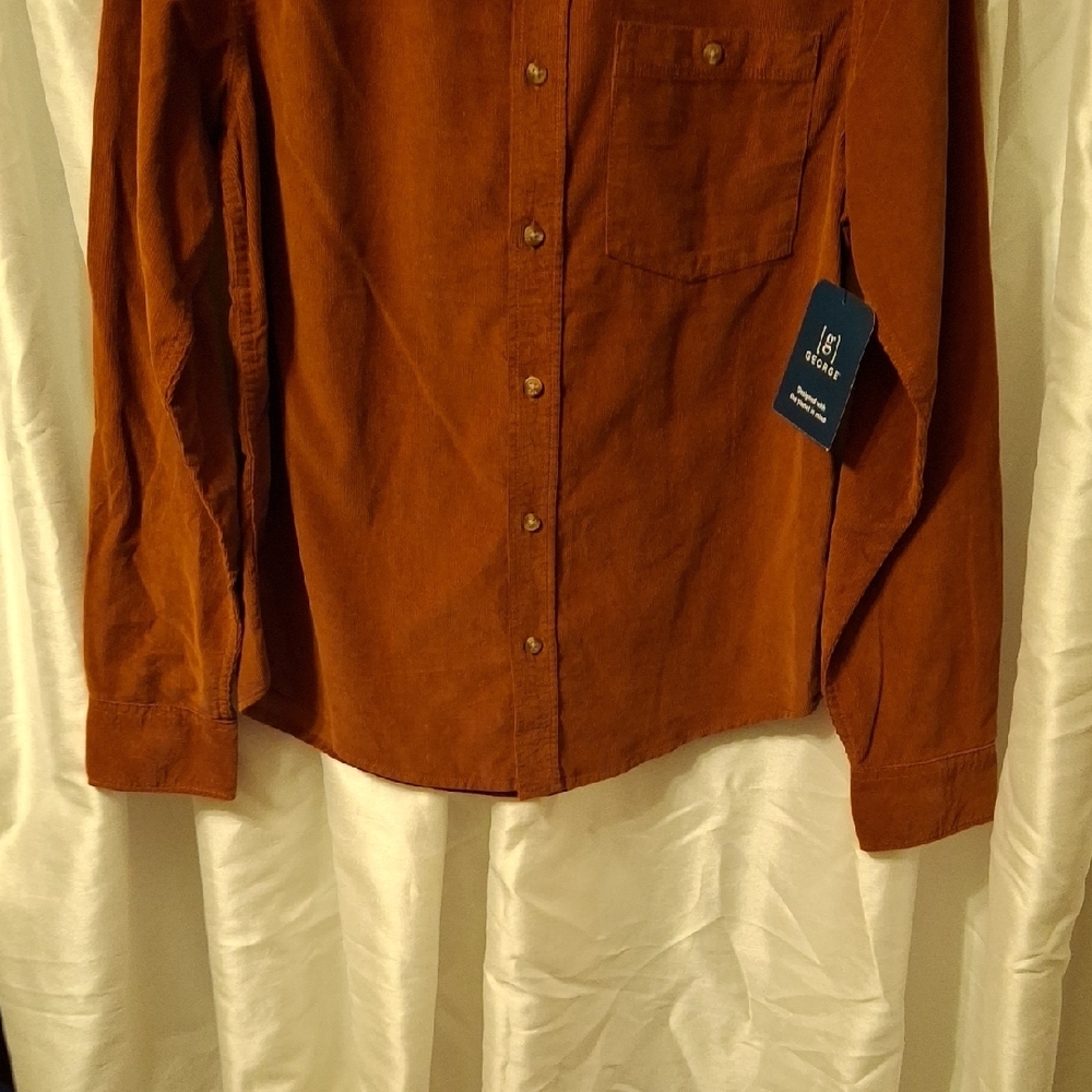 George Rust Button-Up Shirt 💘💘💘💘 - Picture 4 of 7